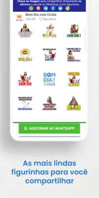 Figurinhas de Jesus Cristo android App screenshot 2