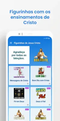 Figurinhas de Jesus Cristo android App screenshot 3